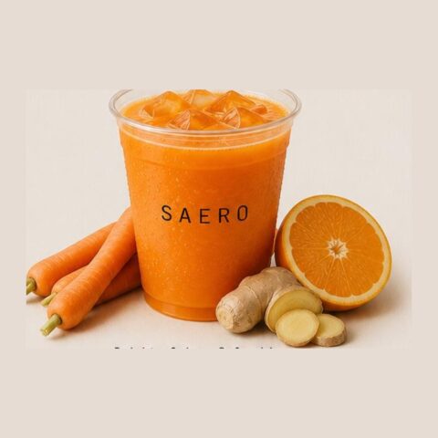 Carrot Ginger Orange Juice — SAERO Café