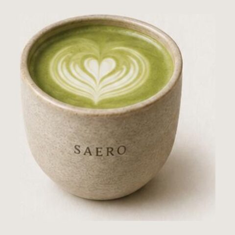 Chaud Matcha Latte — SAERO Café